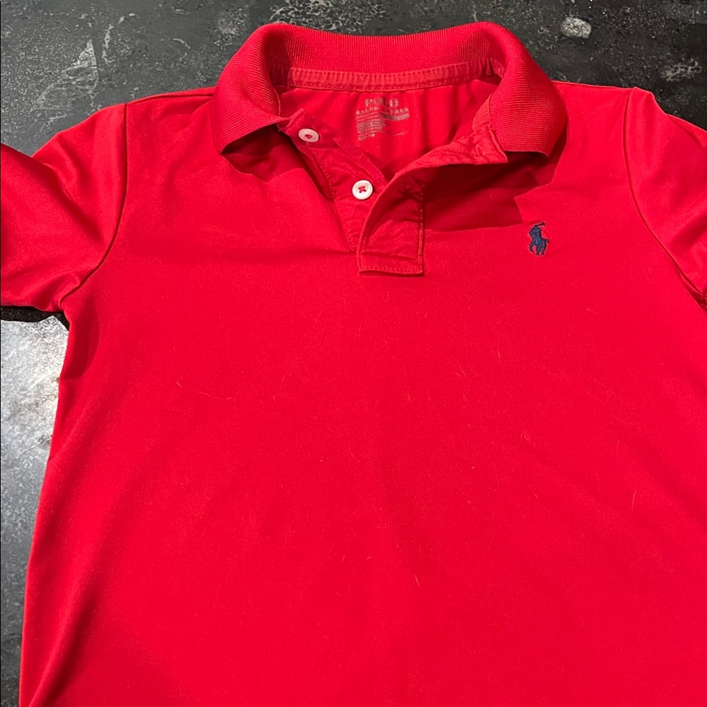 Polo by Ralph Lauren Kids Bright Red Polo Shirt